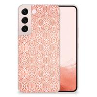 Samsung Galaxy S22 | TPU bumper | Pattern Orange