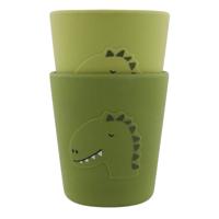 Trixie siliconen drinkbeker - mr. dino Trixie siliconen drinkbeker - mr. dino