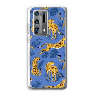 Luipaard: Huawei P40 Pro Plus Transparant Hoesje