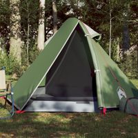 Tent 2-persoons 267x154x117 cm 185T taft groen - thumbnail