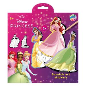 Creative Craft Group Scratch art stickers - disney prinses, 6dlg.