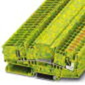 Phoenix Contact 3212302 Aardingsklem 8.2 mm Push-Lock-veeraansluiting Groen, Geel 50 stuk(s)