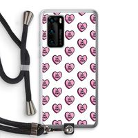 GIRL POWER: Huawei P40 Transparant Hoesje met koord
