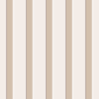 Beige strepen behang gang