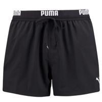 Puma Logo Short Length Swim Shorts - thumbnail