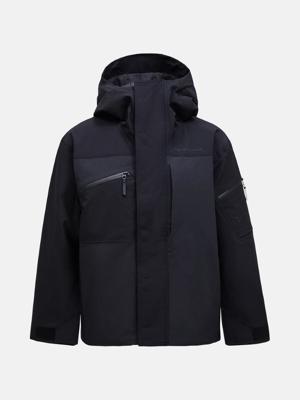 Peak Performance 2L Stretch Wintersportjas Heren Black-Offblack L