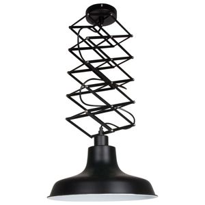 Mexlite Hanglamp mexlite flex 7654zw zwart