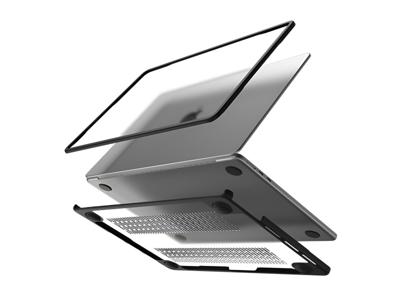 Mobilize Mobilize Protection Cover for Apple MacBook Air 15inch (2023/2024) Transparent Black