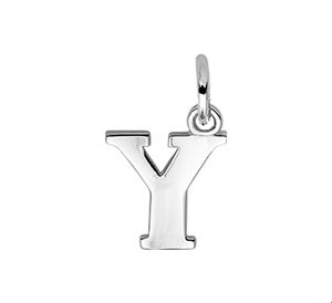 TFT Hanger Zilver Letter Y