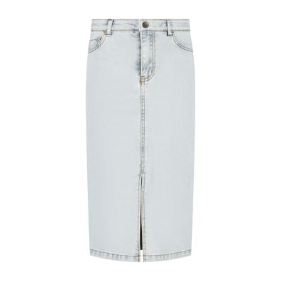MAYCE zomer jeans rok meisjes - licht blauw denim