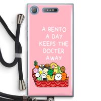 Bento a day: Sony Xperia XZ1 Transparant Hoesje met koord