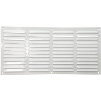 Aluminium Schoepenrooster Opbouw 500 X 240mm - Wit (1-5024w)