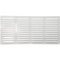Aluminium Schoepenrooster Opbouw 500 X 240mm - Wit (1-5024w)
