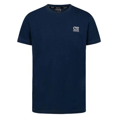 Cruyff Energized T-Shirt Donkerblauw Wit