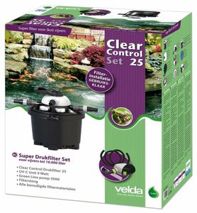 Clear Control 25 Set - Vijverfilter set