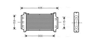 Intercooler, inlaatluchtkoeler BWA4262