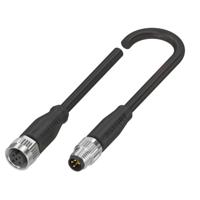 BALLUFF BCC03RH Distributieleiding M12 x 1 Aantal polen (sensoren): 5 1.00 m 1 stuk(s)