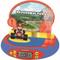MARIO KART Projector-wekker met Nintendo-videogamegeluiden