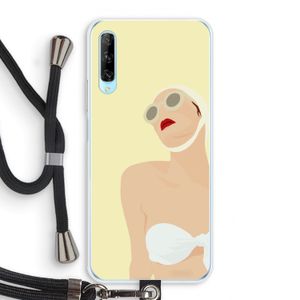 Summer: Huawei P Smart Pro Transparant Hoesje met koord