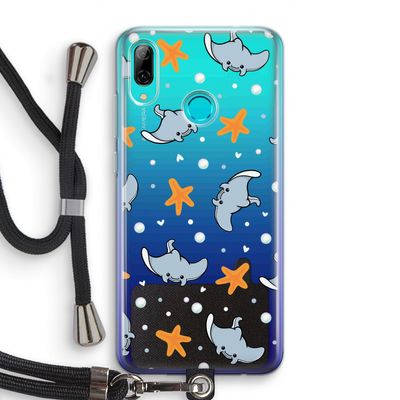 Manta: Huawei P Smart (2019) Transparant Hoesje met koord