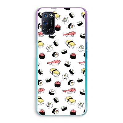Sushi time: Oppo A72 Transparant Hoesje
