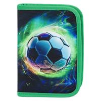 Baagl Etui Voetbal Groen 1- rits