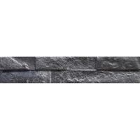 Keradom Rock 075KROBL Wandtegel 075X385 Black 8-12mm Mat