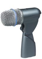 Shure BETA 56A microfoon Zwart, Zilver Microfoon voor studio's