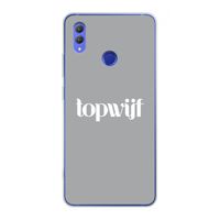 Topwijf Grijs Wit: Honor Note 10 Transparant Hoesje