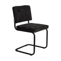 Zuiver Ridge Soft eetkamerstoel Black
