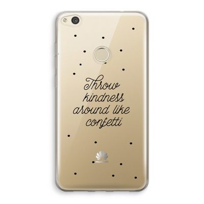 Confetti: Huawei Ascend P8 Lite (2017) Transparant Hoesje