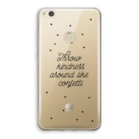 Confetti: Huawei Ascend P8 Lite (2017) Transparant Hoesje
