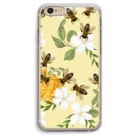 No flowers without bees: iPhone 6 Plus / 6S Plus Transparant Hoesje