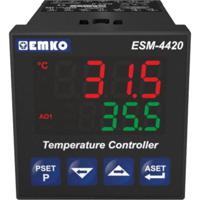 Emko ESM-4420.2.20.0.1/01.02/0.0.0.0 2-punt, P, PI, PD, PID Temperatuurregelaar J, K, R, S, T, Pt100 -200 tot 1700 °C Relais 5 A, SSR (l x b x h) 95 x 48 x 48 - thumbnail