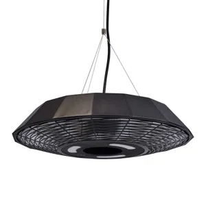 Terrasverwarmer Hangende Ufo 2000 W, Zwart
- Hortus 
- Kleur: Zwart  
- Afmeting:  x 10 cm x