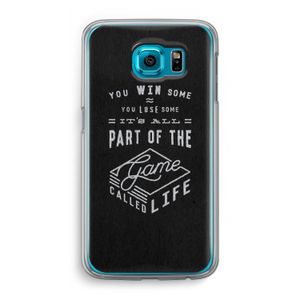 Life: Samsung Galaxy S6 Transparant Hoesje