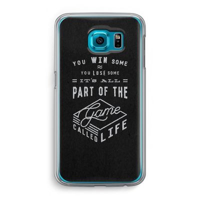Life: Samsung Galaxy S6 Transparant Hoesje