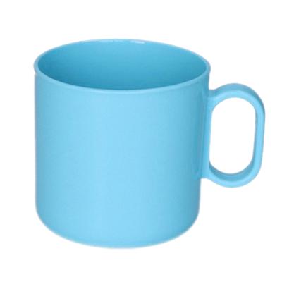 Plasticforte onbreekbare Drinkbekers - kunststof - 320 ml - blauw - kinderen - camping