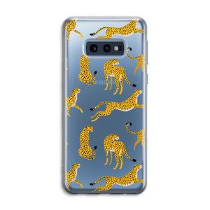 Luipaard: Samsung Galaxy S10e Transparant Hoesje