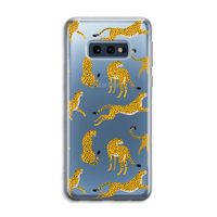 Luipaard: Samsung Galaxy S10e Transparant Hoesje
