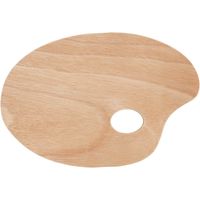 1x Houten verf palet 20 x 30 cm   -