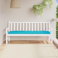 VidaXL Tuinbankkussen 180x50x7 cm oxford stof turquoise