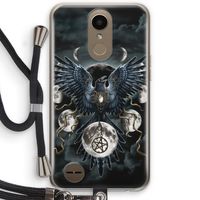 Sinister Wings: LG K10 (2017) Transparant Hoesje met koord