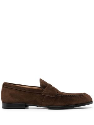 Tod's mocassins en cuir - Marron