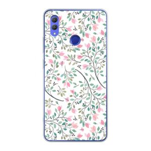 Sierlijke bloemen: Honor Note 10 Transparant Hoesje