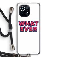 Whatever: Xiaomi Mi 11 Transparant Hoesje met koord