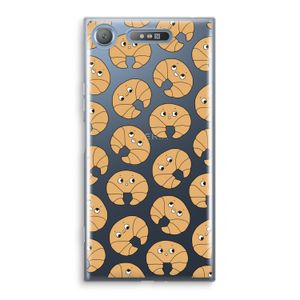 Croissant: Sony Xperia XZ1 Transparant Hoesje