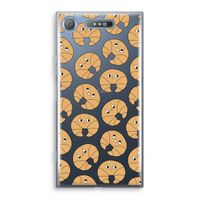 Croissant: Sony Xperia XZ1 Transparant Hoesje Croissant: Sony Xperia XZ1 Transparant Hoesje