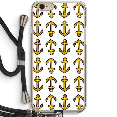 Musketon Anchor: iPhone 6 / 6S Transparant Hoesje met koord