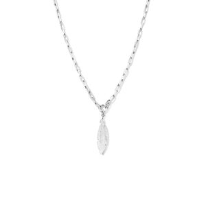 Ketting Zilver Paperclip Veer 2,8 mm 42 + 3 cm